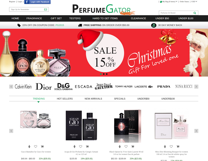 Perfume Gator - Our Portfolio | QualDev