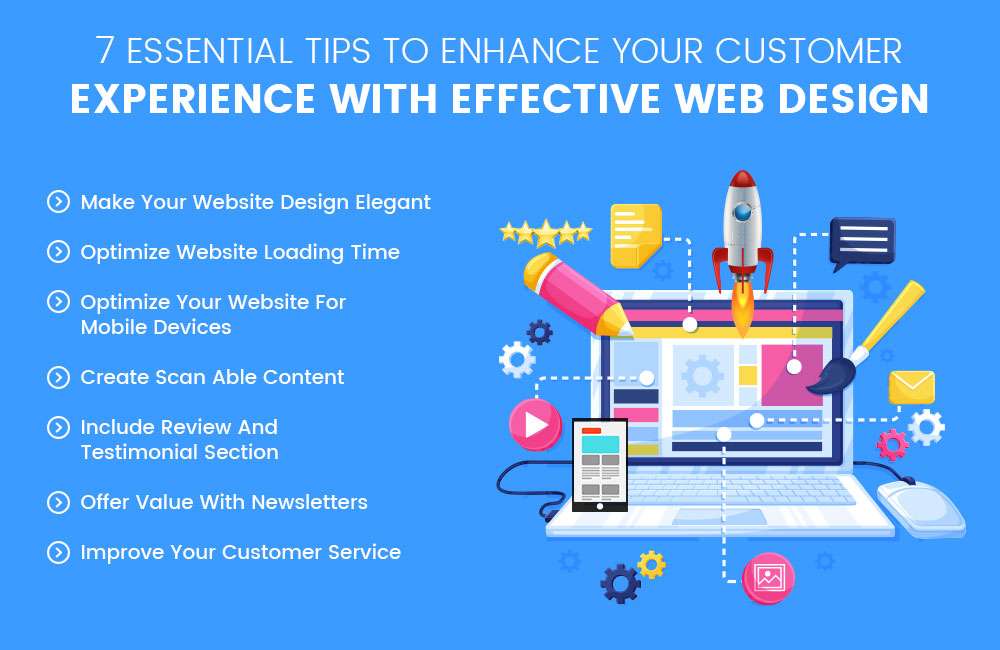 Essential Tips To Enhance Your Customer Experience with Effective Web Design