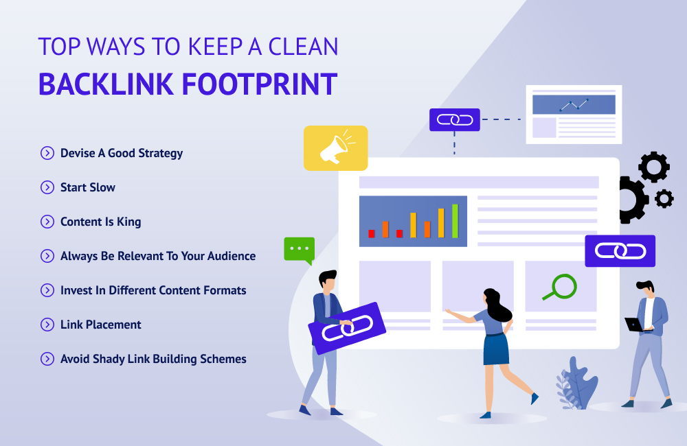 Top Ways to Keep a Clean Backlink Footprint