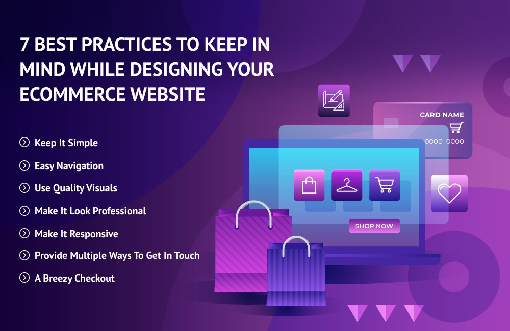 7 Best Practices to Keep in Mind While Designing Your eCommerce Website